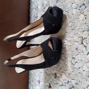 NWOT Pelle Moda open-toe, slingbacks